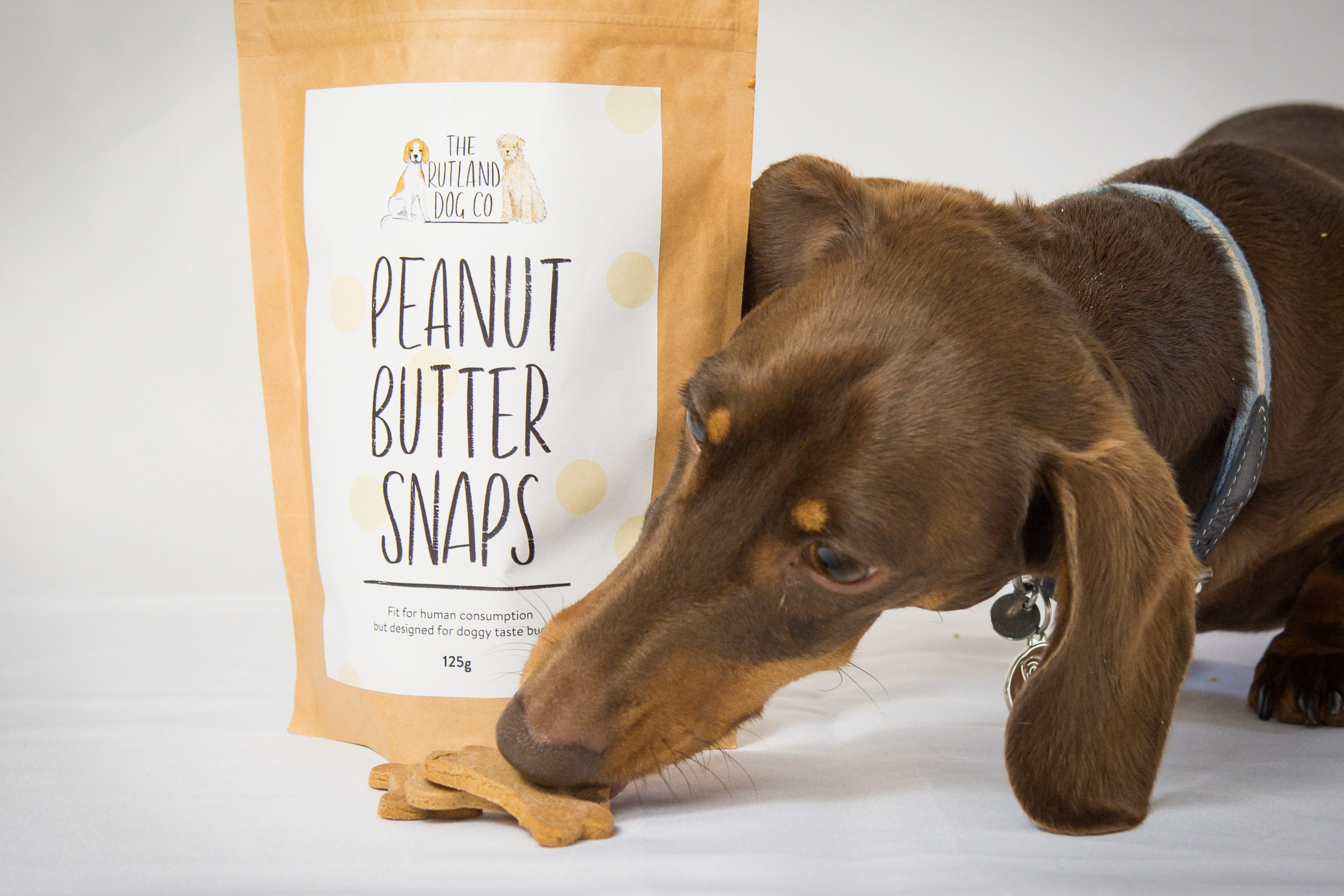 Peanut Butter Snaps 125g - The Rutland Dog Walker